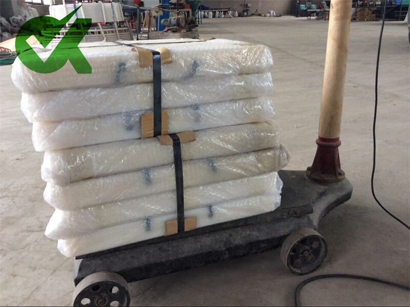 crane outrigger pad in HDPE factory